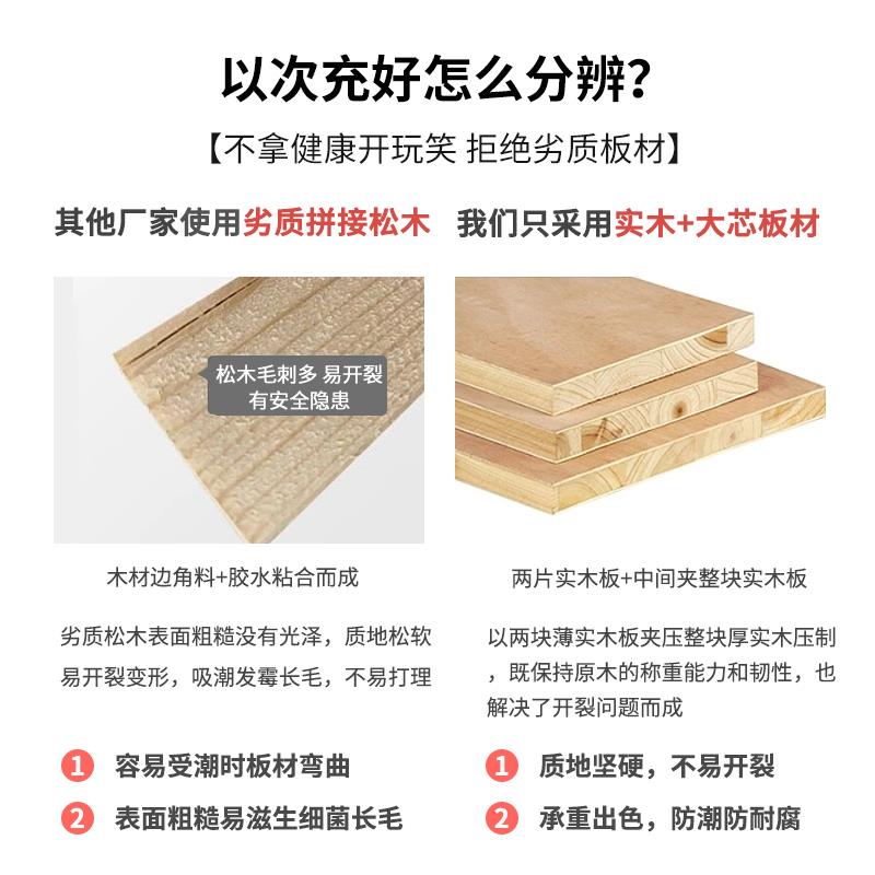 实木书架置物架落地组合格子柜家用儿童矮书柜客厅八格收纳储物柜