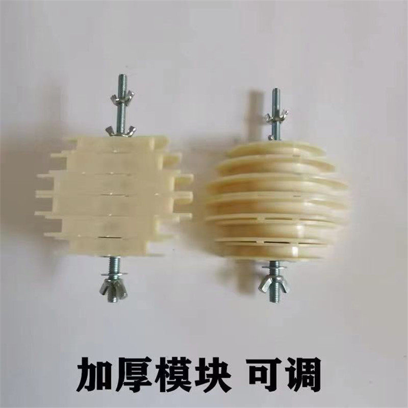 同心式绕线模具6槽  可调线模加厚电机维修工具 新款六连把拼装模