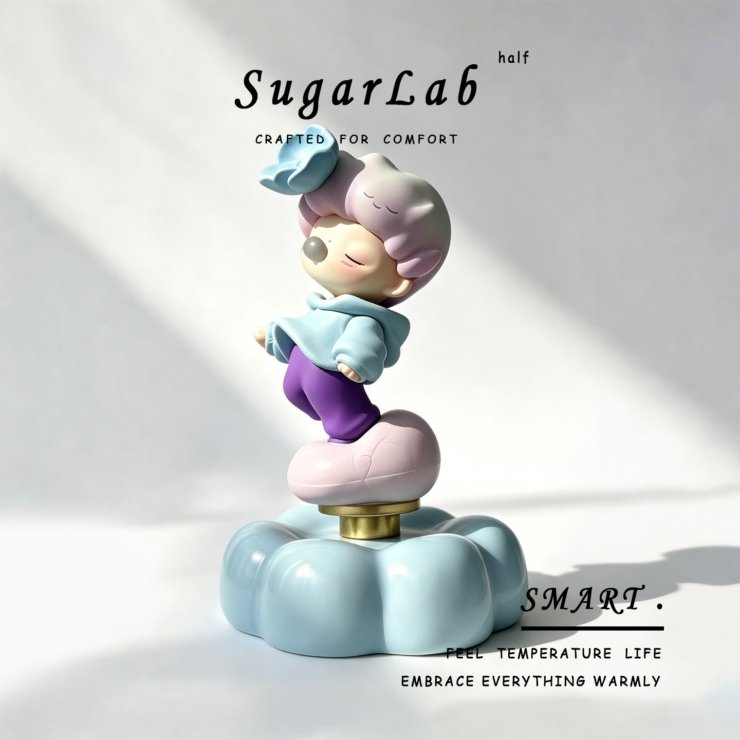 雾径SugarLab可爱卡通人物装饰摆件家居桌面工艺品温暖氛围装饰品