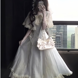 连衣裙女夏季，千金小姐