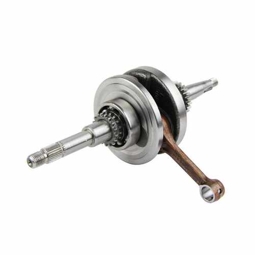 GY6 50/80曲轴 助力车4冲50 48cc曲轴连杆总成 16/22T 139QMB曲轴