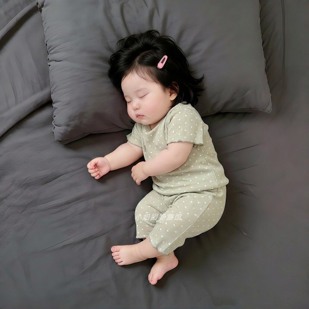 宝宝睡衣套装女宝两件式家居服夏薄款a类空调服儿童外出服洋派韩