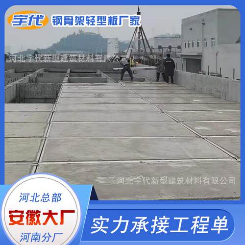辽宁沈阳大型屋面板网架板泄爆板预制楼板钢骨架轻型板