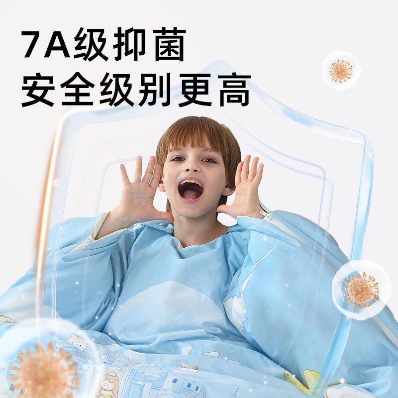【被套/内胆】儿童睡袋春秋冬季宝宝中大童防踢被子神器四季通用