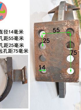 旋耕机不沾泥犁体开沟犁体新型分土犁旋耕机中间犁高强度耐磨加厚