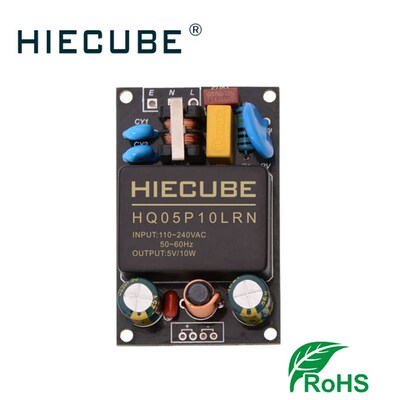 AC-DC开关电源模块220V转5V2A DEMO板带EMC滤波小体积隔离CE认证