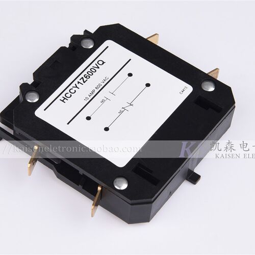一常开一常闭HCCY1Z600VQ侧装辅助触点开关10A600V美式交流接触器