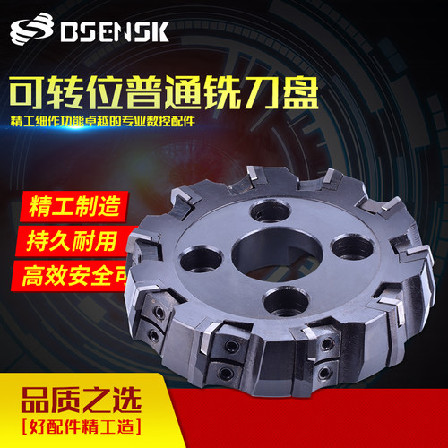 可转位铣刀盘粗铣刀盘125/160/200/250/315龙门铣 大力铣平面刀盘