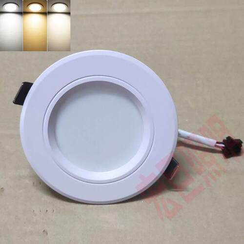 带插头筒灯led嵌入式带接头驱动2.5寸3W5瓦7W12W客厅吊顶孔洞灯具