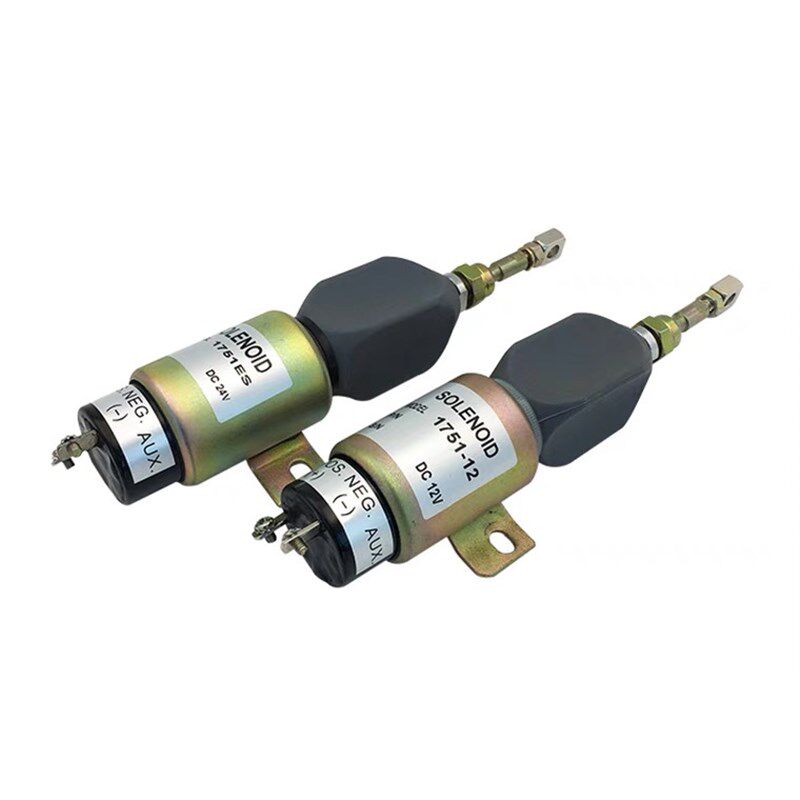 柴油发电机组熄火电磁阀 12V/24V停车阀油门 1751开关起动控制器