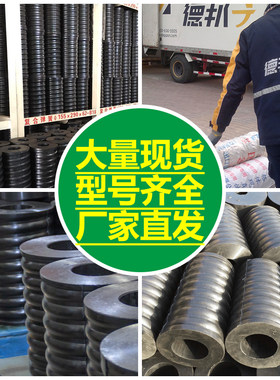 复合弹簧振动筛螺纹减震弹簧压缩缓冲H柱内加钢丝弹簧橡胶复合弹