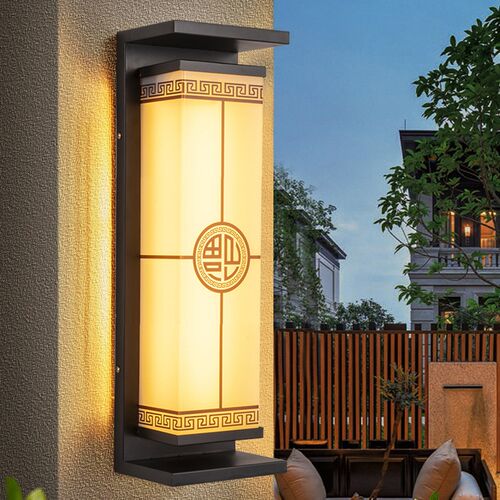 太阳能壁灯户外防k水家用庭院灯别墅大门口两侧门庭柱子室外墙壁