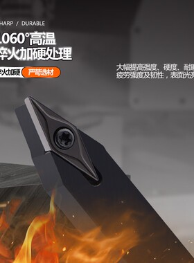 数控车床 刀具车刀刀杆螺钉式外圆刀SVVCN1212-2020H11/16 刀片VC
