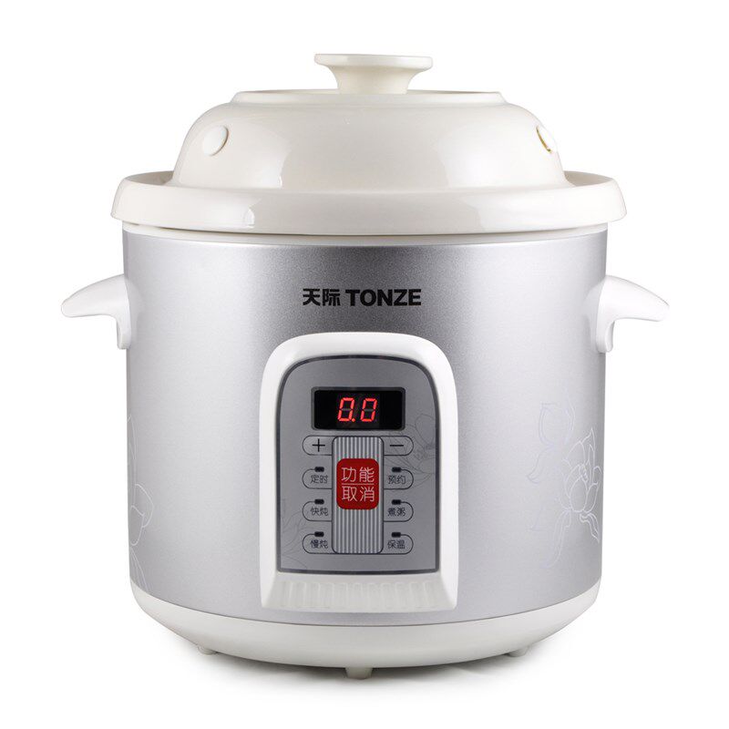 Tonze/天g际 DDG-30MT电炖锅 白瓷迷你全自动宝宝BB煮粥煲汤锅3L