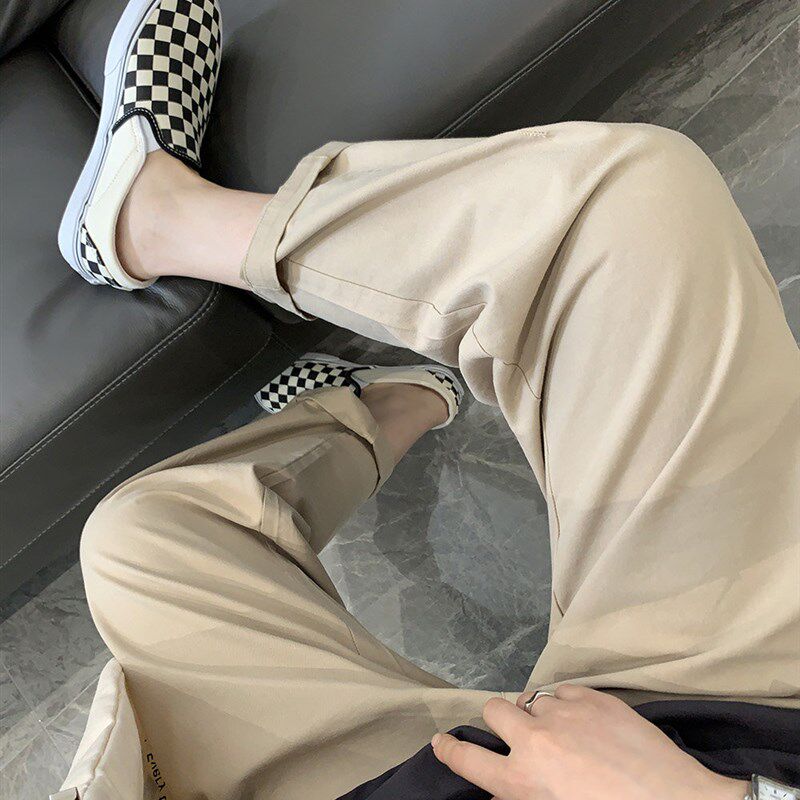 大码女装微胖妹妹mm休闲阔腿2021夏季薄款宽松显瘦老爹裤子200斤