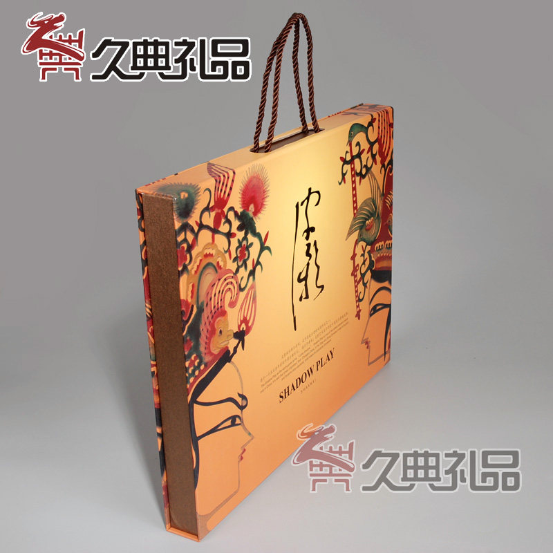 陕西皮影陕西特色工艺品中国皮影戏装饰画中国特色礼品送老外