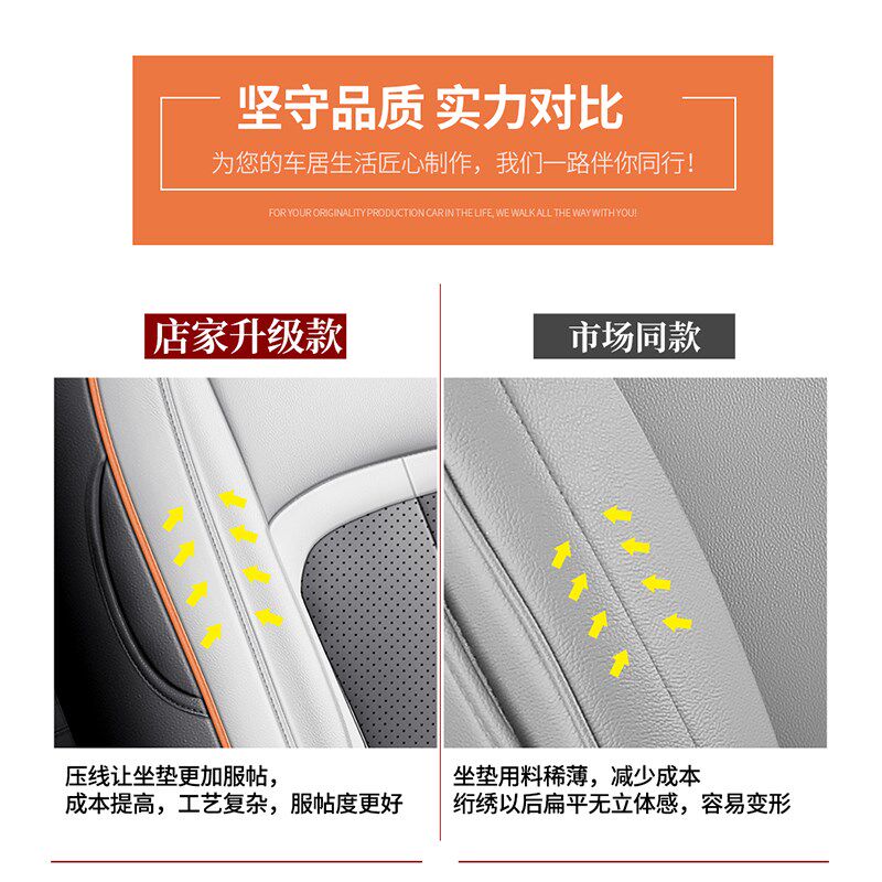 新款五菱宏光星光专车专用汽车座套全包围全皮打孔四季通用座椅套
