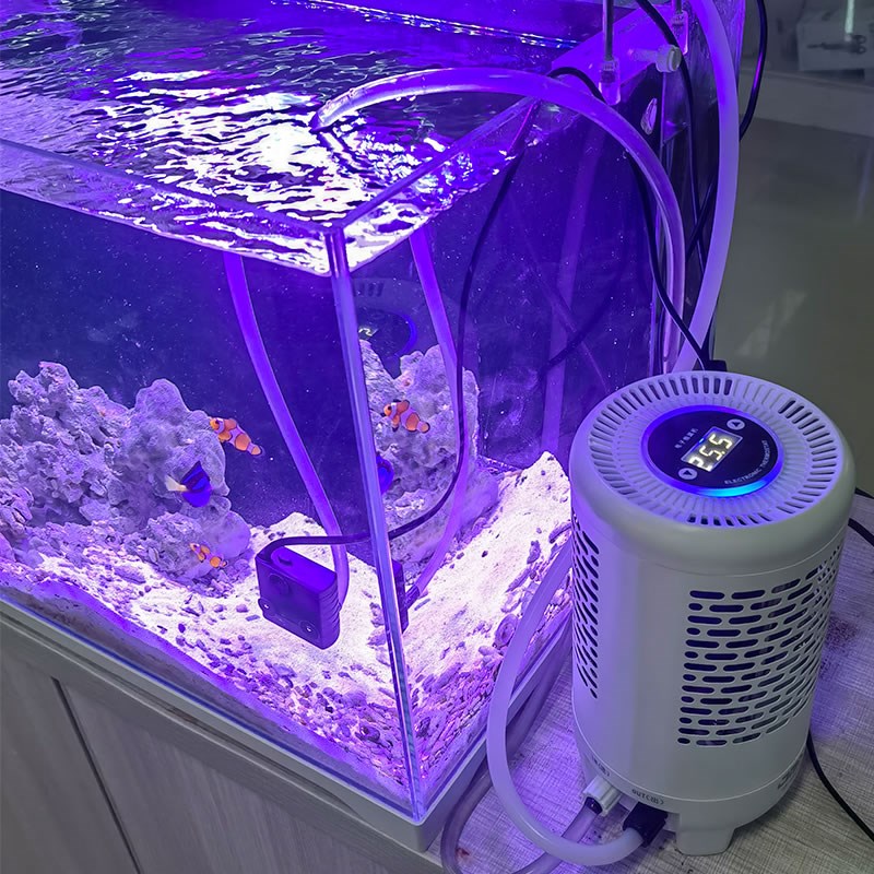 森森鱼缸冷水机冷暖恒温机制冷机水族降温静音电子制冷器制冷机