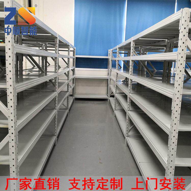广装东深合作区货架中顺厂生产层上板式货架门安按客户汕需求制作