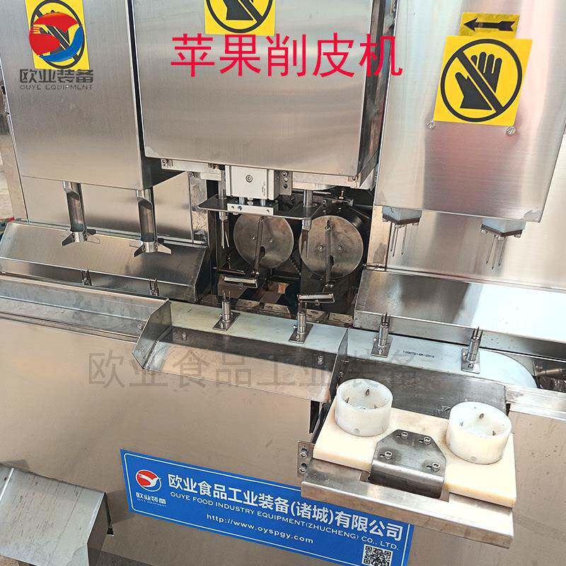 苹果欧业 皮去核瓣一体机水果去皮去核切片削机 秋月梨削皮去核分
