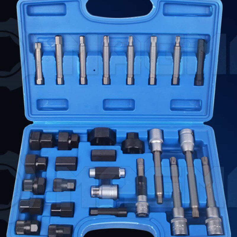 30件发电机皮带盘拆装工具大众奥迪沃尔沃宝马皮带轮专用拆卸工具