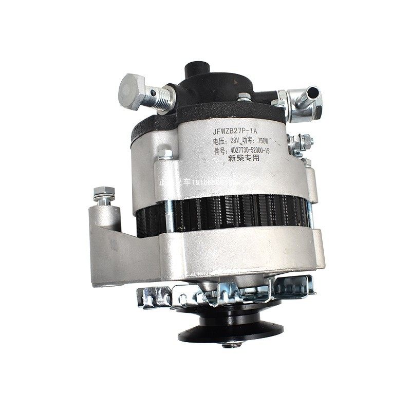 叉车发电机总成JFWZB27-1A 28V 750W适用杭叉新柴4D35发动机带泵