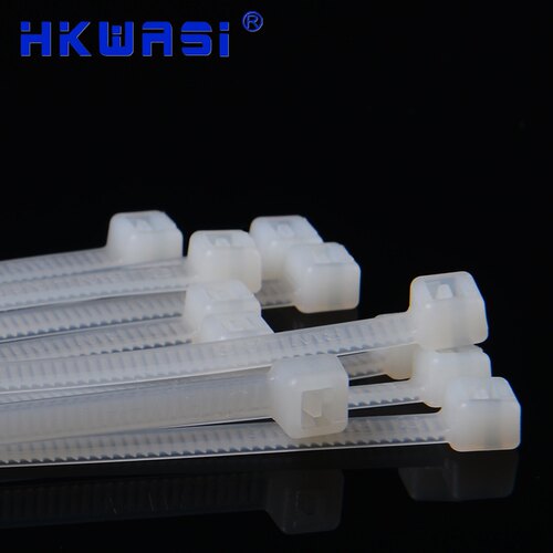 华社 HSCT-100 尼龙扎带 束线带 固定绑带 加宽 加厚 国标 1000条
