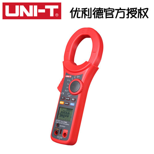 优利德数字钳形表万用表UT220/UT221数显式交流电流表万能表