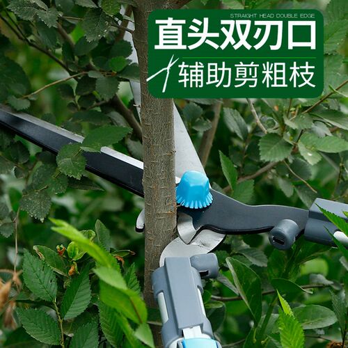 进口锰钢绿篱剪j修枝剪刀草坪剪粗枝剪伸缩园林绿化大剪刀树枝剪