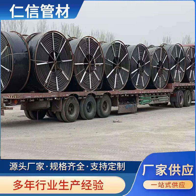 厂家销售标准HDPE硅芯管50/42硅芯管电力电缆护套管黑色