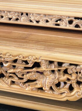 仿脱椅神像底座加高佛像宝座双龙神椅神明座椅叠椅木雕佛具定制