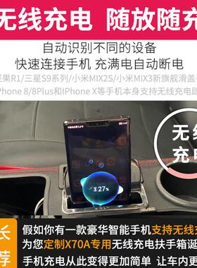 长安欧尚X70A扶手箱2021款2019款2018款欧尚x70a手扶箱无线充电款