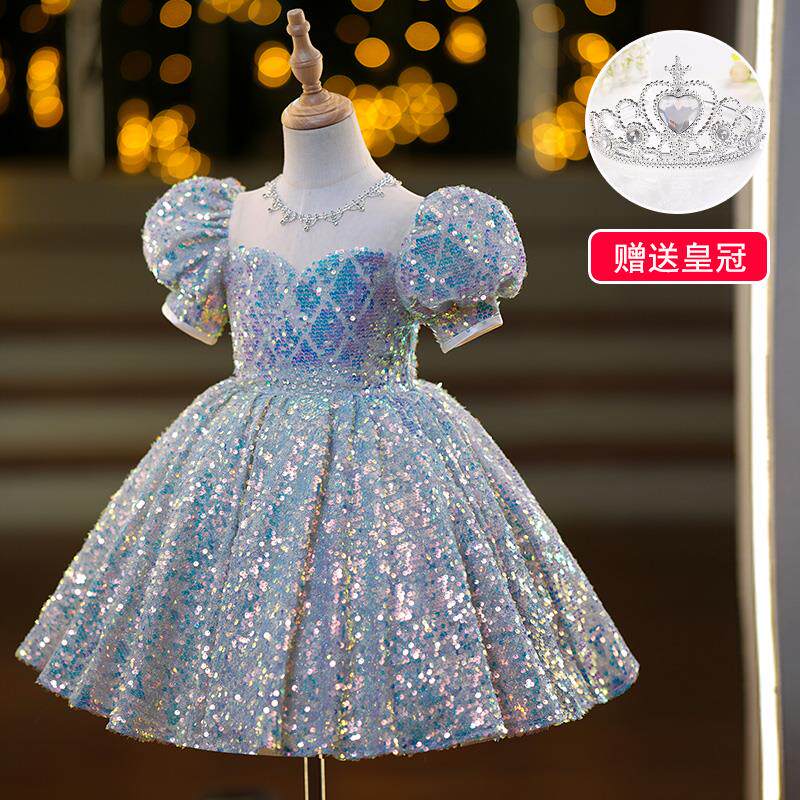 儿童合唱演出服小学生诗歌朗诵比赛幼儿园男女童表演服主持人礼服