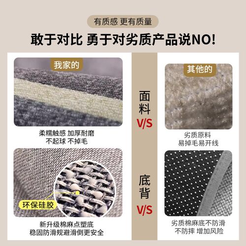 厨房地垫防滑防油免洗可擦地毯防水专用脚垫吸水耐脏免清洗硅藻泥