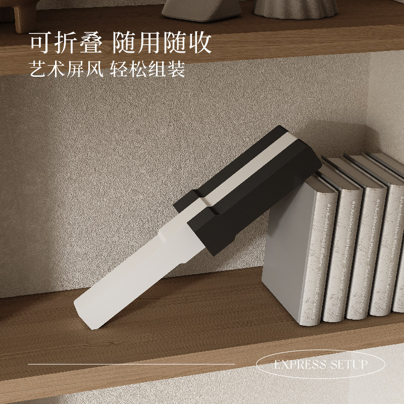 十八纸办公室桌面可移动折叠屏风创意设计防飞沫办公桌隔板隔断