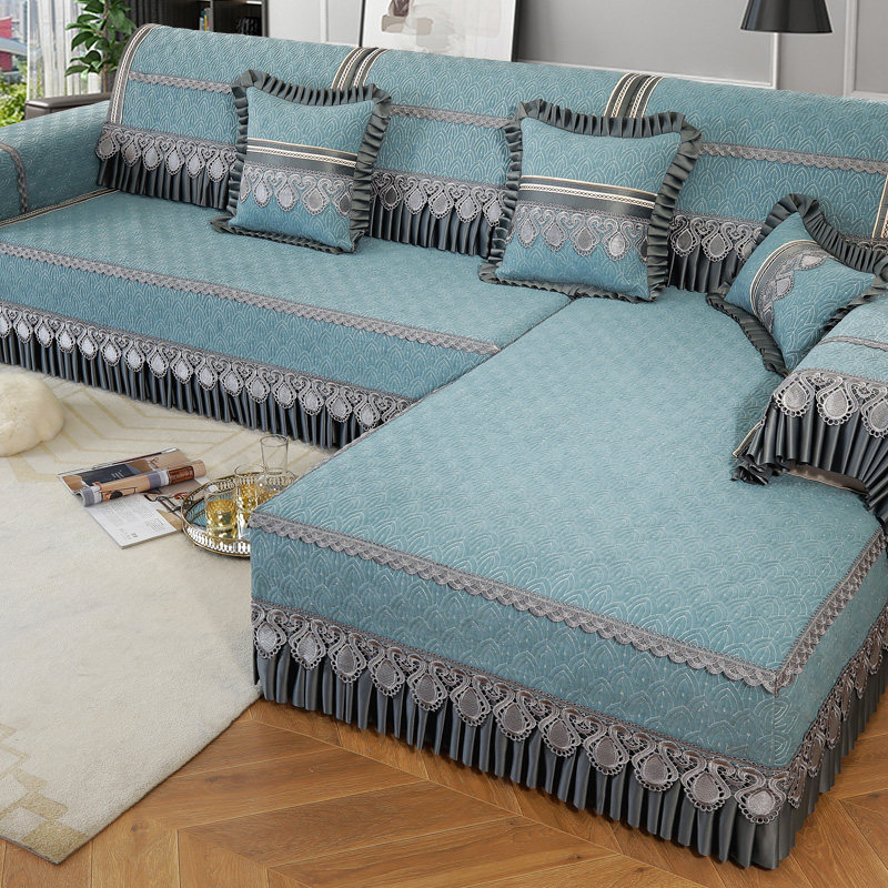 沙发套罩2023沙发垫子坐垫四季通用靠背盖巾盖布贵妃全包万能防滑
