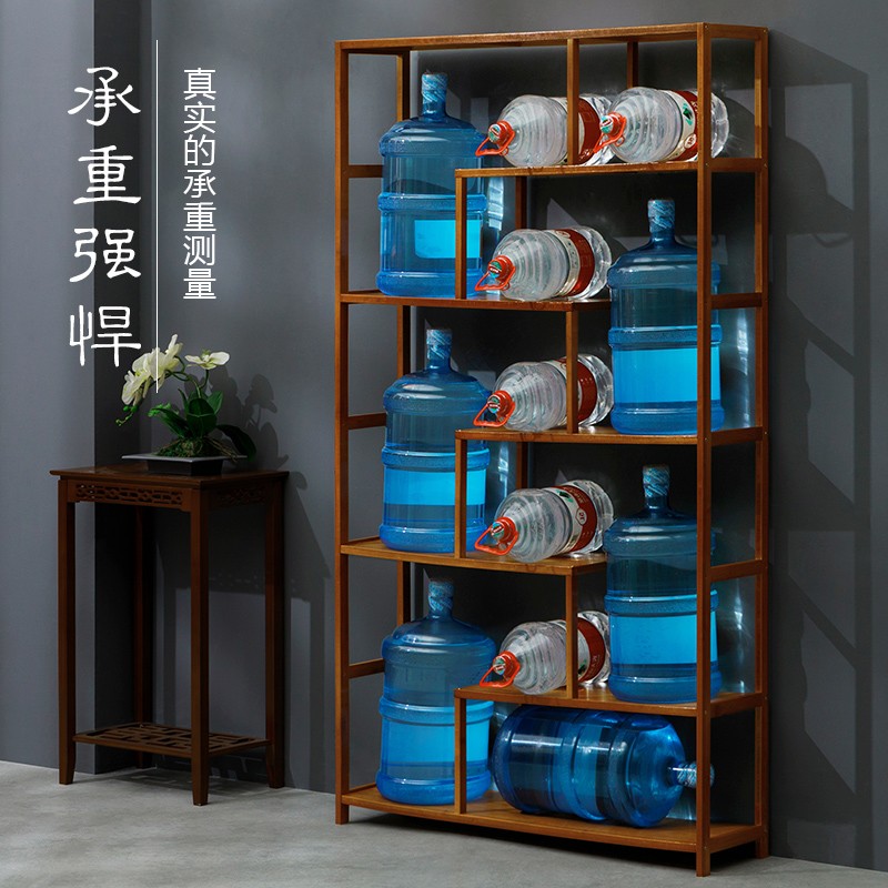 博古架实木新中式多宝阁茶叶展示柜博古摆件柜茶具置物架客厅书架