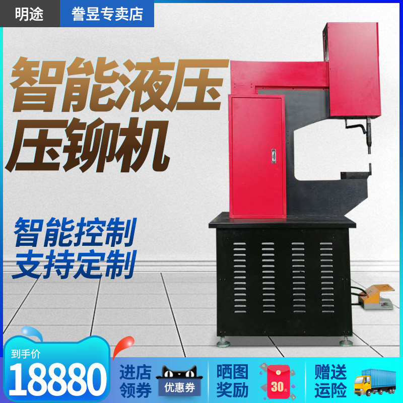 压铆机液压全自动送料螺母螺柱螺钉头盔铆接钣金台式气动铆钉机