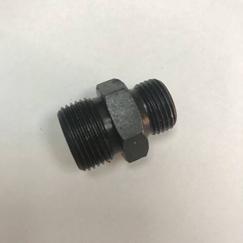 M18x1.5-m22x1.5 双外丝接头 挤出机接头 钢铁制 非不锈钢 外接头