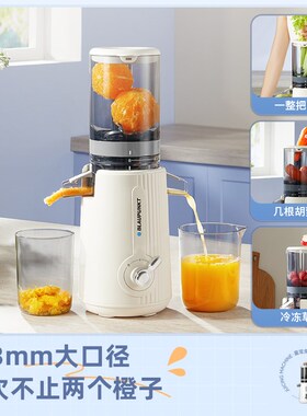 蓝宝榨汁机家用渣汁分离汁渣全自动原汁机M小型水果汁压榨机炸汁