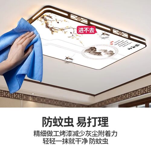 家用客厅客厅灯吸顶灯饰大厅主卧室吊灯F具现代简约大气2025新款