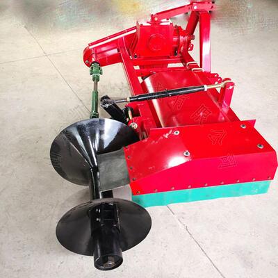 稻田两梯LZS田边打频埂机视水旱田50-10匹拖拉机带动水旱用0筑埂