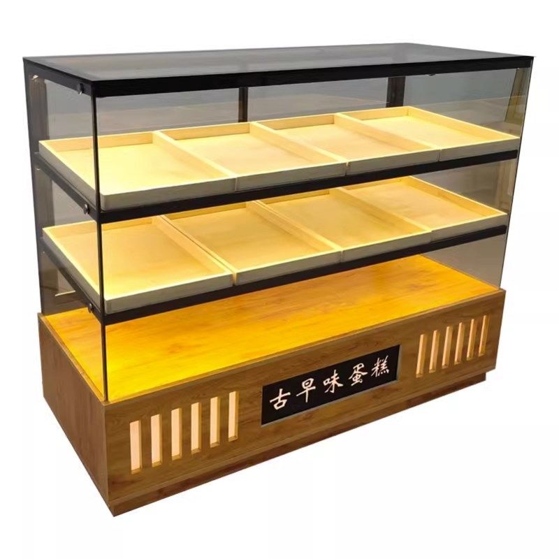 中式糕点展示柜桃酥展柜蛋糕店台式商用西点柜展示架点心柜果脯
