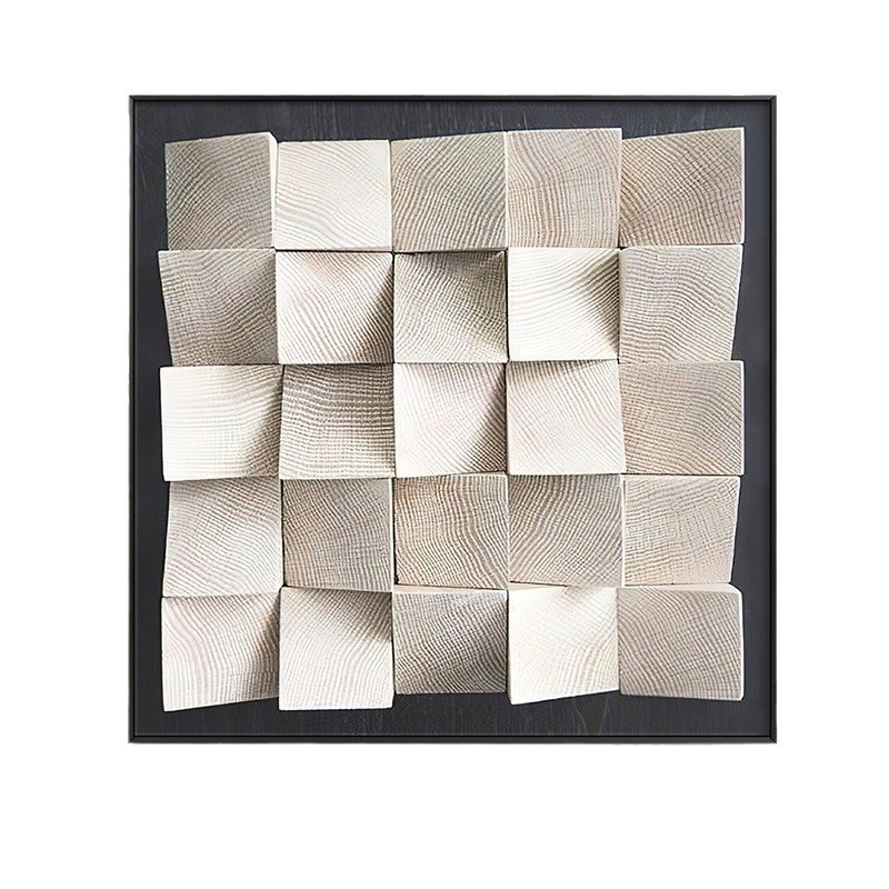 抽象餐厅装饰画简约几何风客厅挂画艺术3d立体沙发背景墙壁画艺术