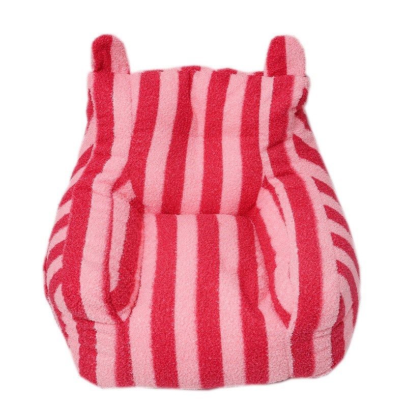 可爱懒人沙发椅儿童卧室女生房间单人春夏款一体式地上看书小坐垫