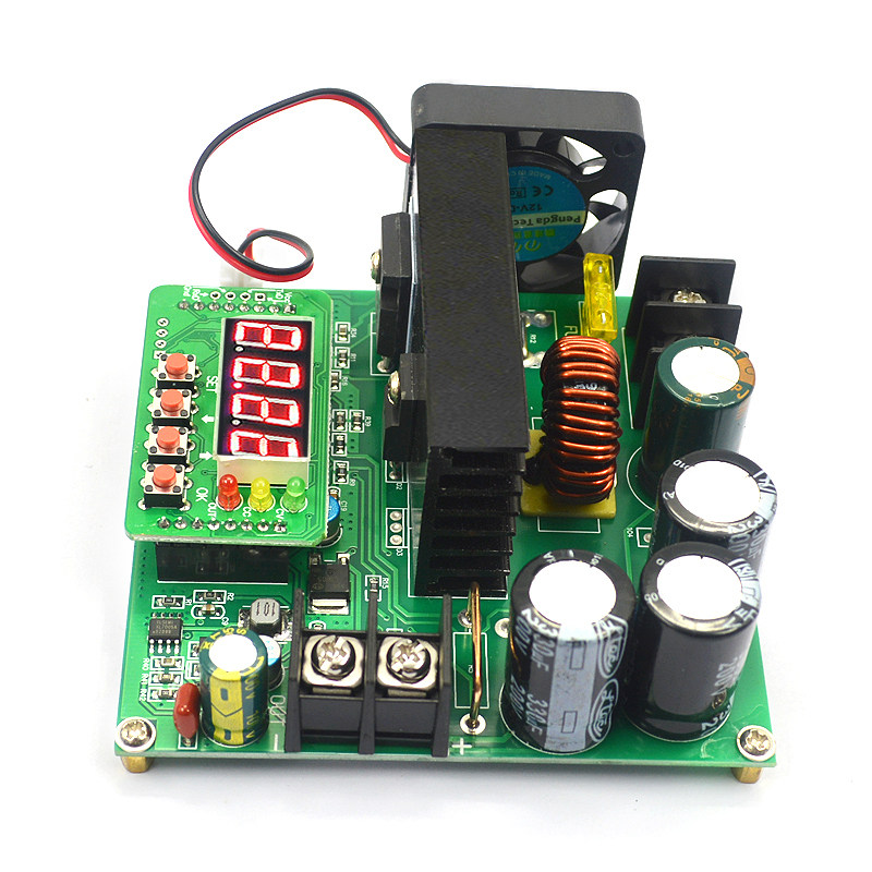 B900W数控 直流稳压恒流电源可调升压电源模块 120V15A充电器板