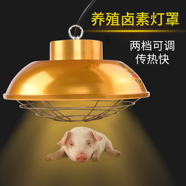 养殖卤素灯罩/大号卤素灯罩/动物用保温灯/仔猪保温取暖卤素灯