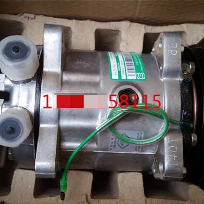 徐工吊车空调压缩机 徐工吊车25k 25k5 20G驾驶室空调压缩机下车