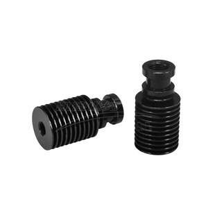 3D打印机配件 E3D-V6散热管 远程 1.75/3.0MM通用 经典纯黑色