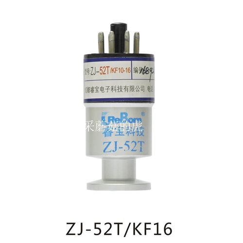 睿宝ZJ-52T电阻规管 真空规管ZJ-52/KF10 16  /KF25 15.5玻璃金属